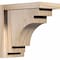 Ekena Millwork Mediterranean Smooth Corbel w/Backplate, Douglas Fir, 5 1/2"W x 10"D x 10"H COR06X10X10MED01SDF - alternate 1